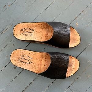 Kork-Ease Black Leather Tutsi size 8